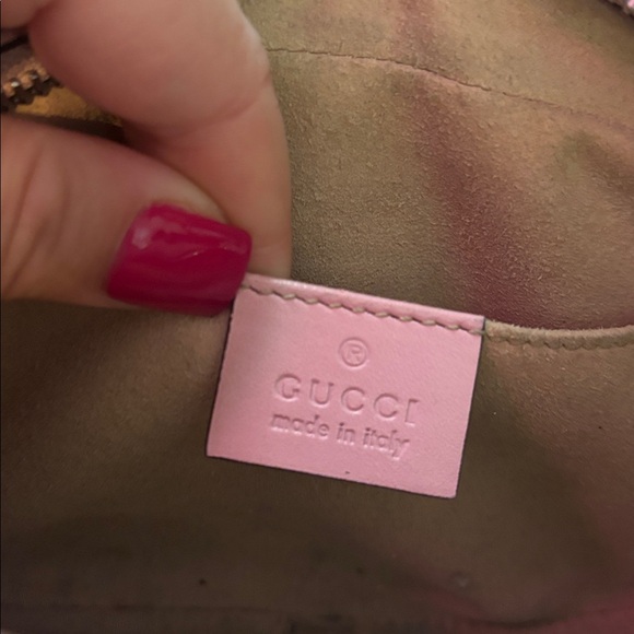 Gucci GG Marmont Matelassé Mini Bag 'Wild Rose' - Picture 7 of 12
